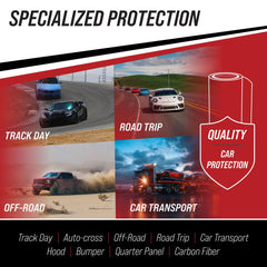 Track Armour door-panel protection film keeps the finish pristine and removable.