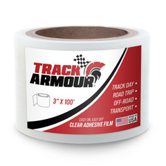 Track Armour hood protection film shields against chips and debris.