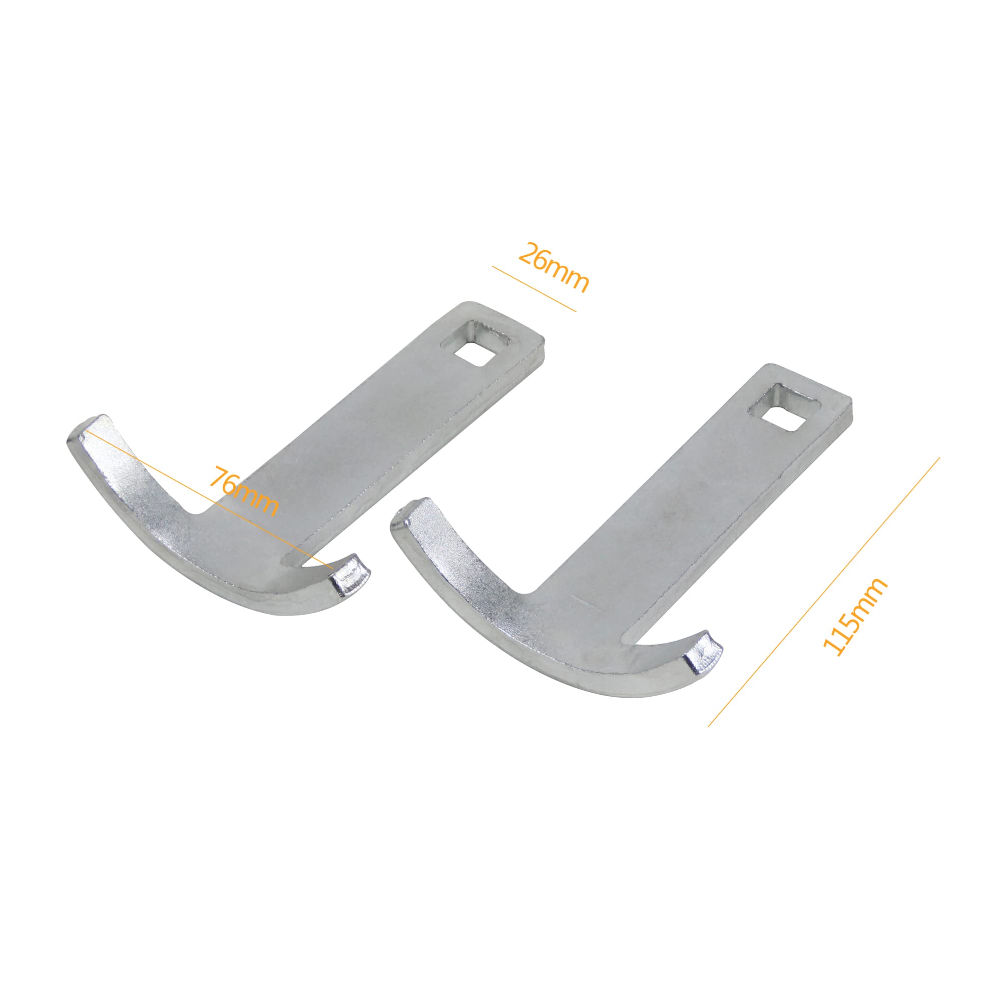 TradeINArt 2 Legs steel-construction ensures sturdy performance under heavy loads.