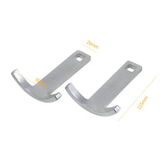 TradeINArt 2 Legs steel-construction ensures sturdy performance under heavy loads.