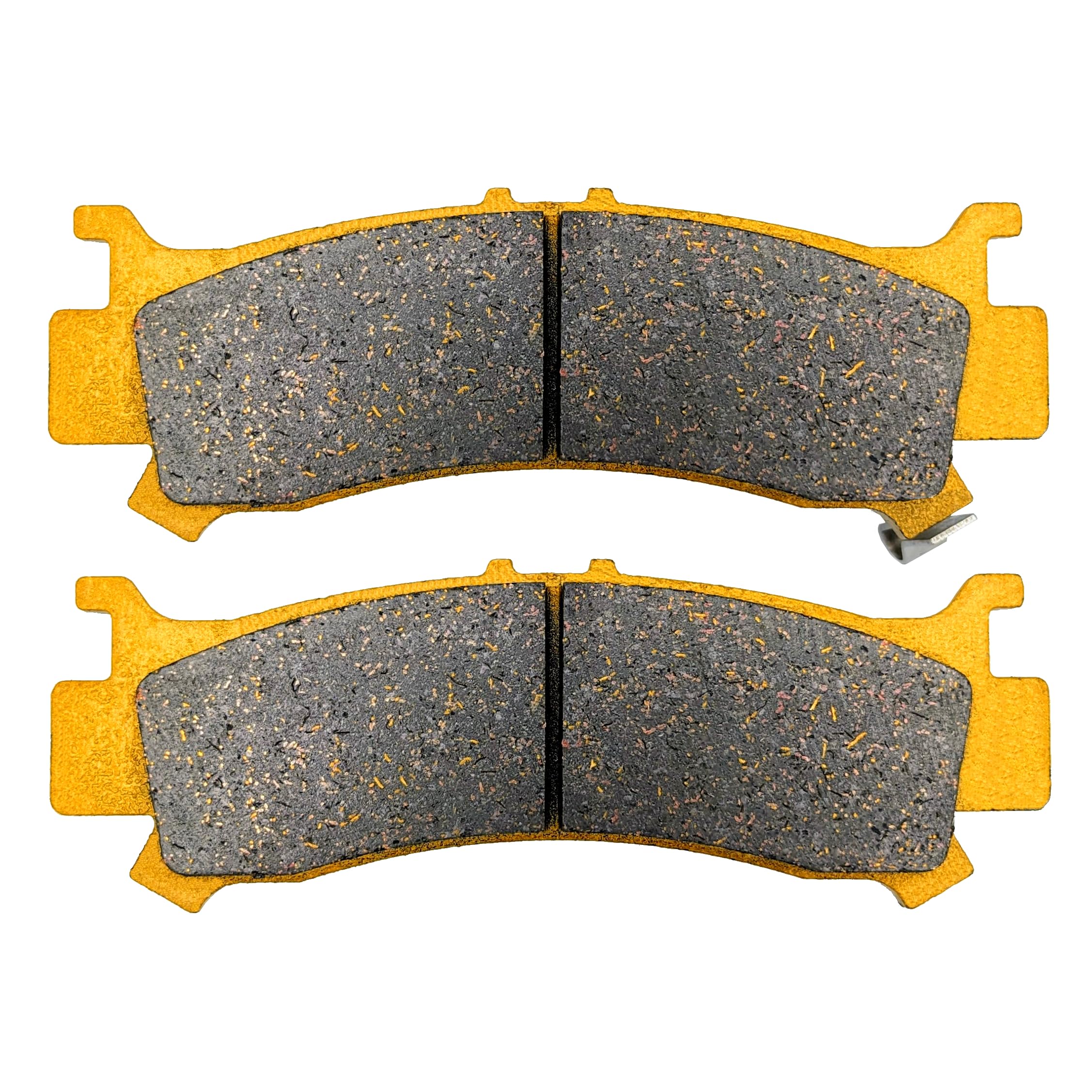 Traild low-noise pads reduce squeal for a quieter ride.