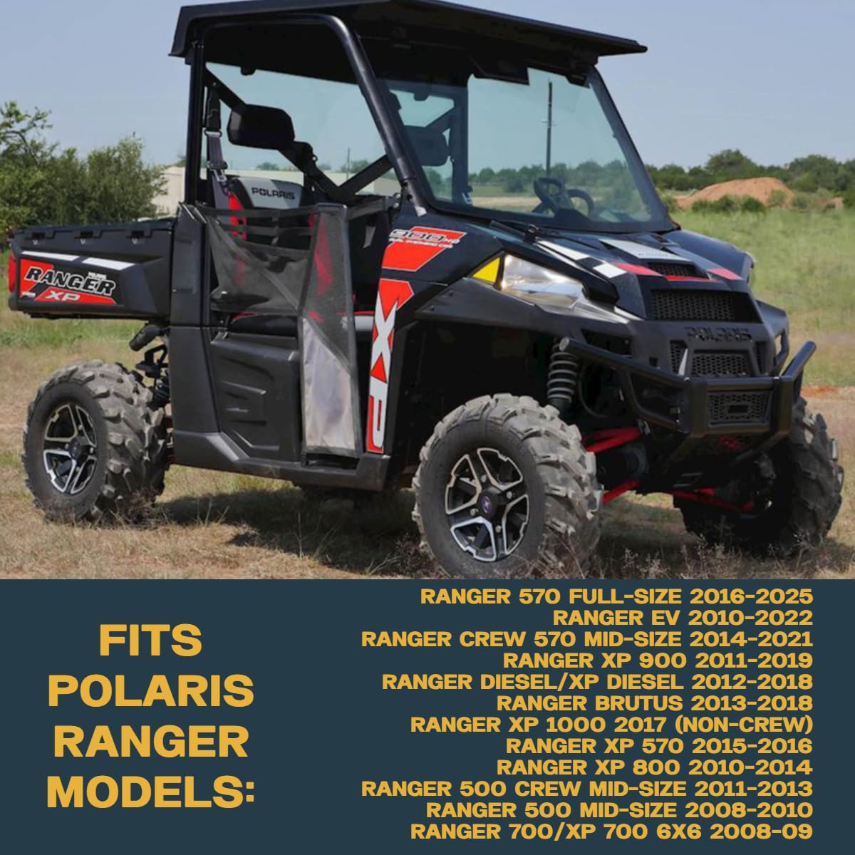 Traild Polaris Ranger rear ceramic brake pads for quieter braking.