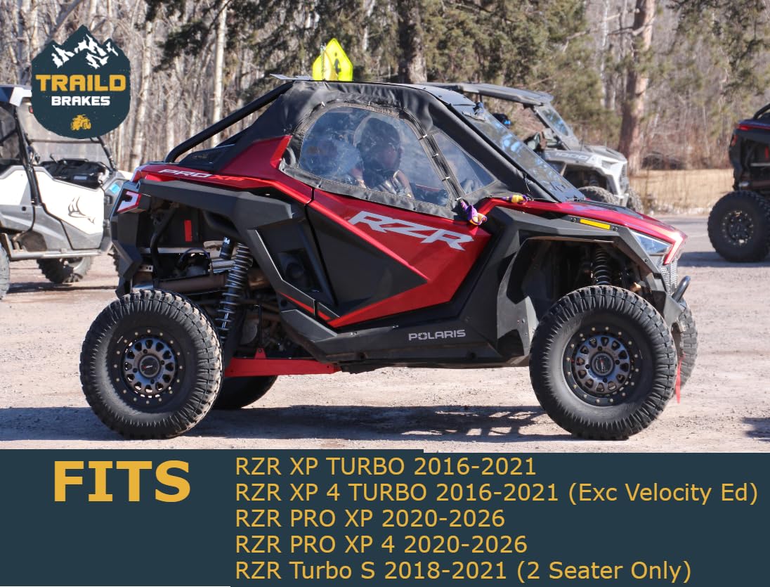 Traild Polaris RZR PRO XP 4 front brake pad designed for durable, race-ready stopping