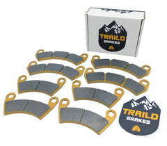 Traild Polaris RZR XP Turbo front brake pad for confident, fade-resistant stopping