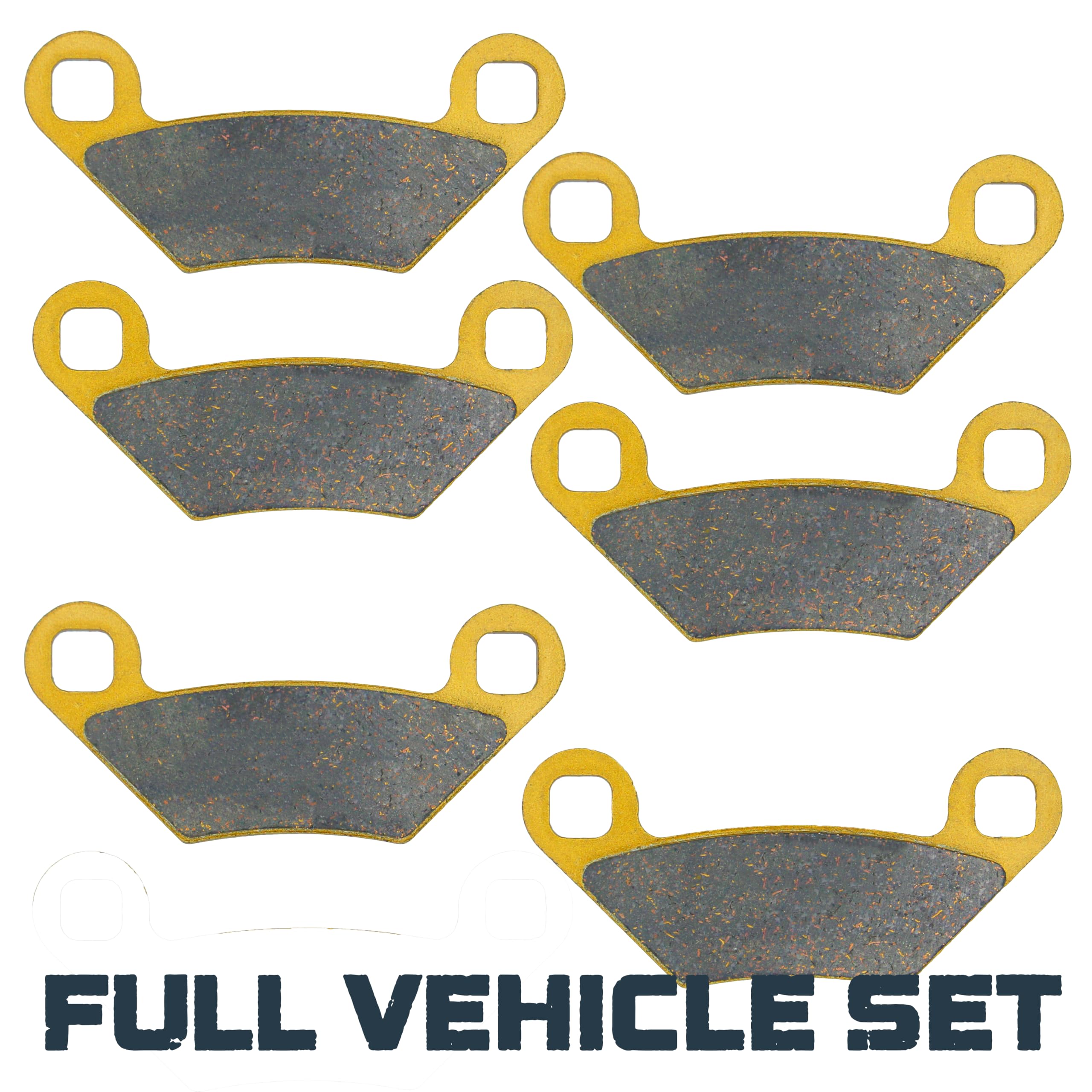 Traild Polaris Sportsman 850 front brake pad reduces fade on long rides