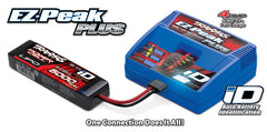 Traxxas EZ-Peak Plus storage mode safeguards LiPo packs during long storage.
