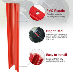 Trdzi stern drive trim clip compatible with Bravo I/II for added protection