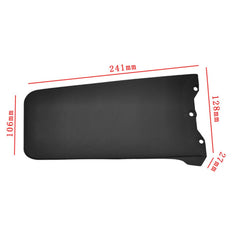 Treayes mudguard splash guard rear protects against spray on trails.