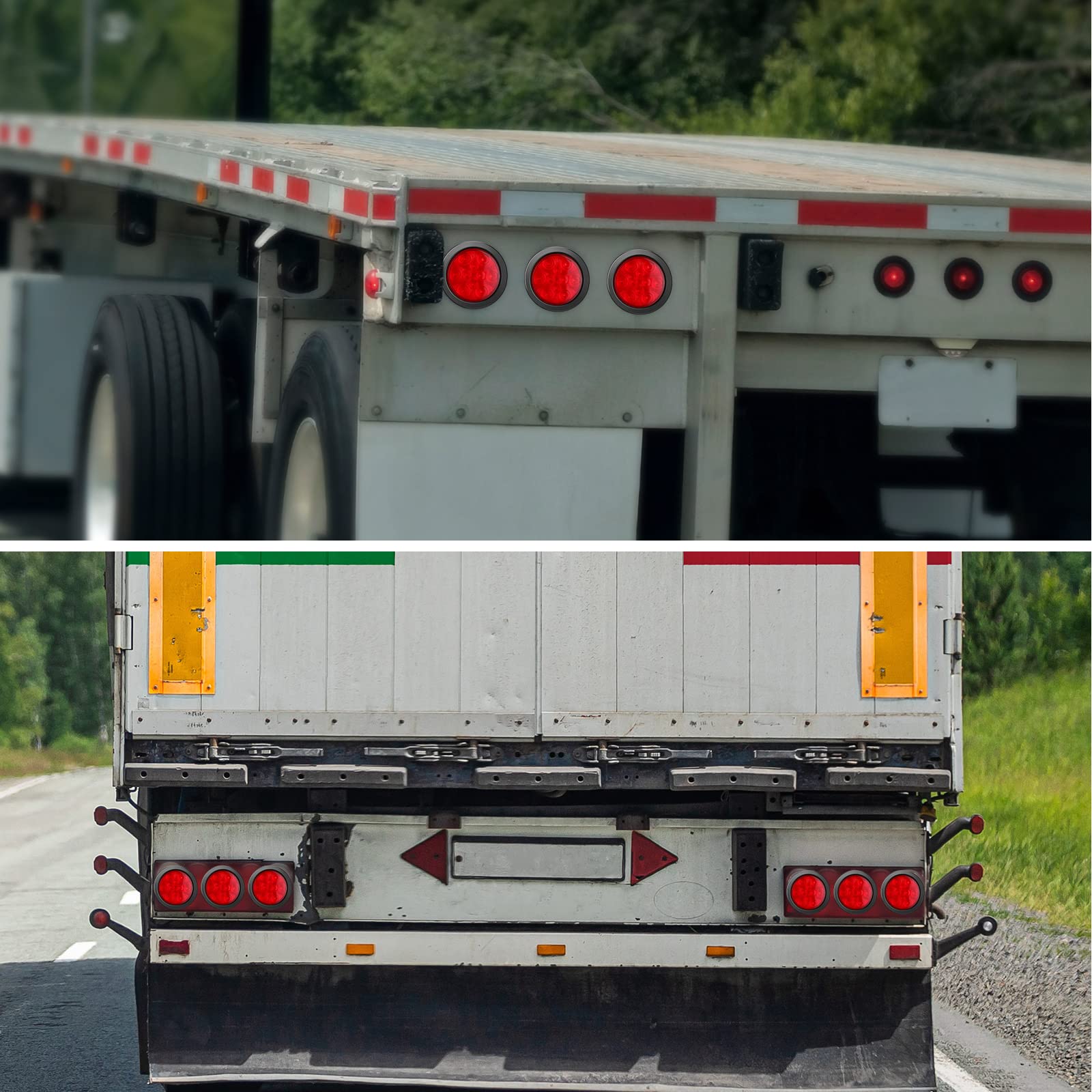 Treela bad weather ready trailer light signals presence in rain or snow