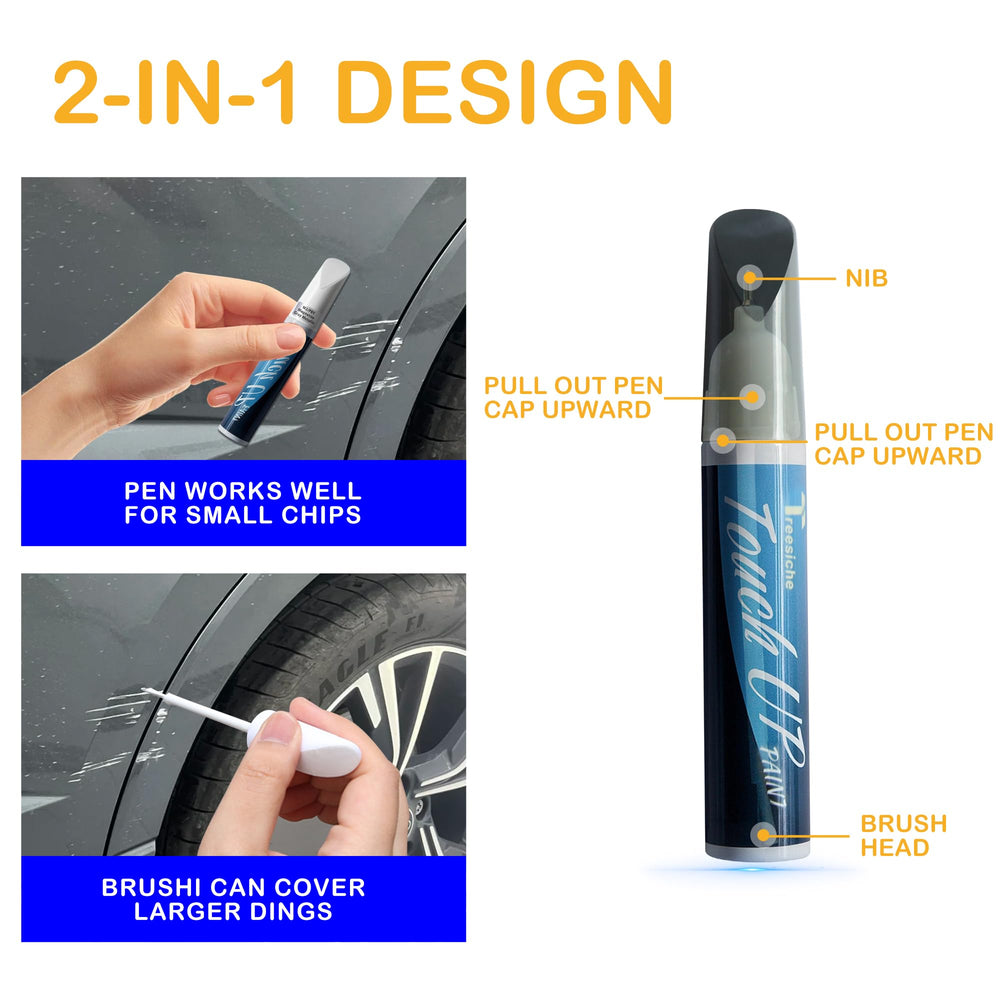 Treesiche fast-drying paint coating for quick automotive repairs.