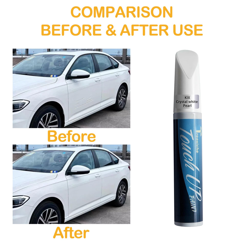 Treesiche scratch repair pen dual-tip for precise, easy coverage of minor chips