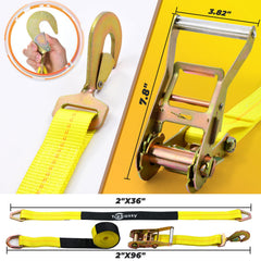 Trekassy 36in axle strap provides secure axle protection during haul