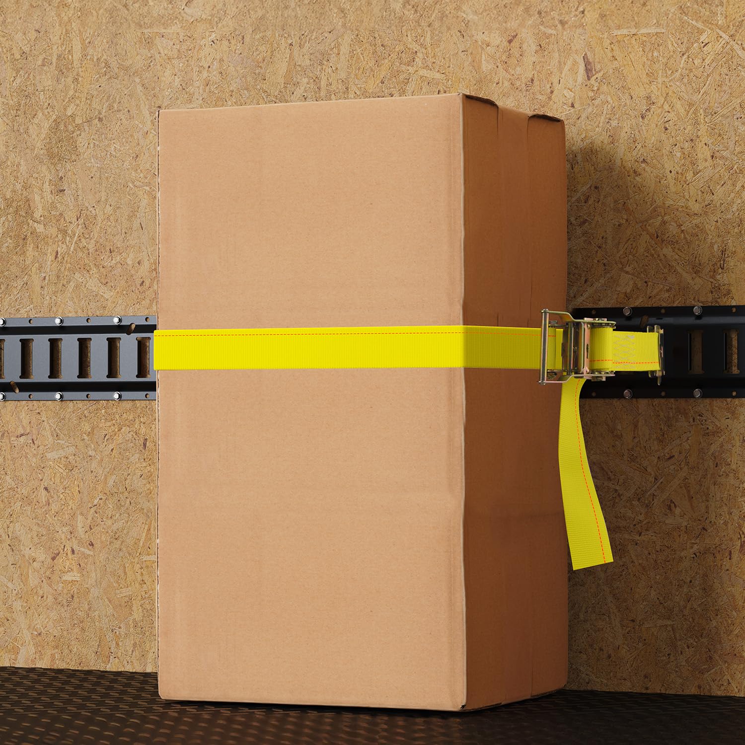 Trekassy enclosed trailer setup helps organize and secure gear