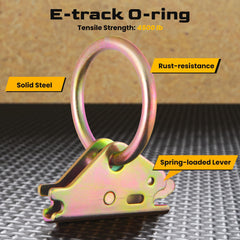 Trekassy spring-fitting end attachments simplify rail mounting on walls or floors