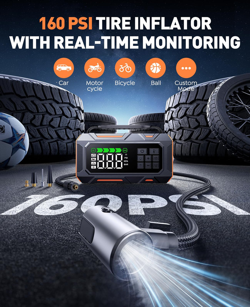 TREKURE 16-in-1 emergency kit tools for roadside repair