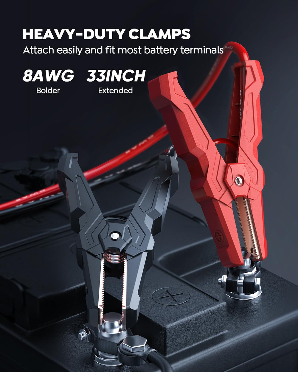 TREKURE 8000A tough, weather-ready build withstands rain and snow.