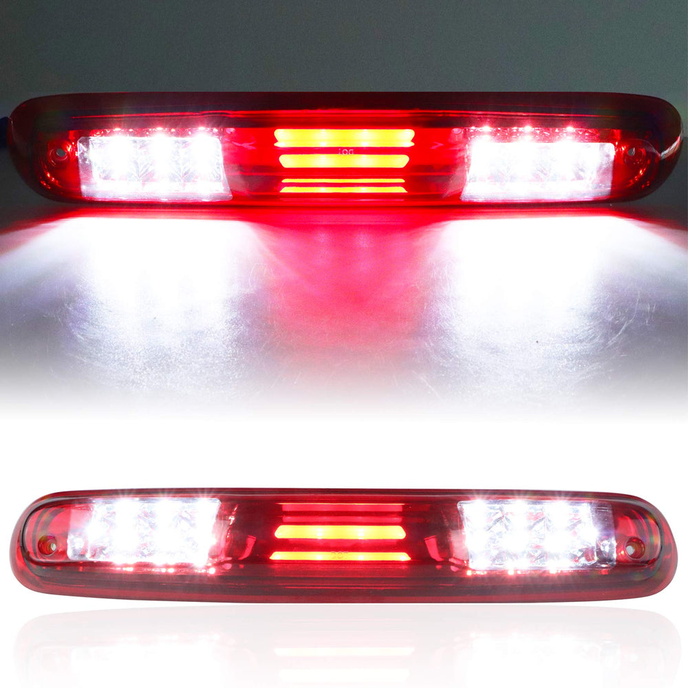 Tresound 3D LED bar tail light for Silverado/Sierra enhances rear visibility at night.