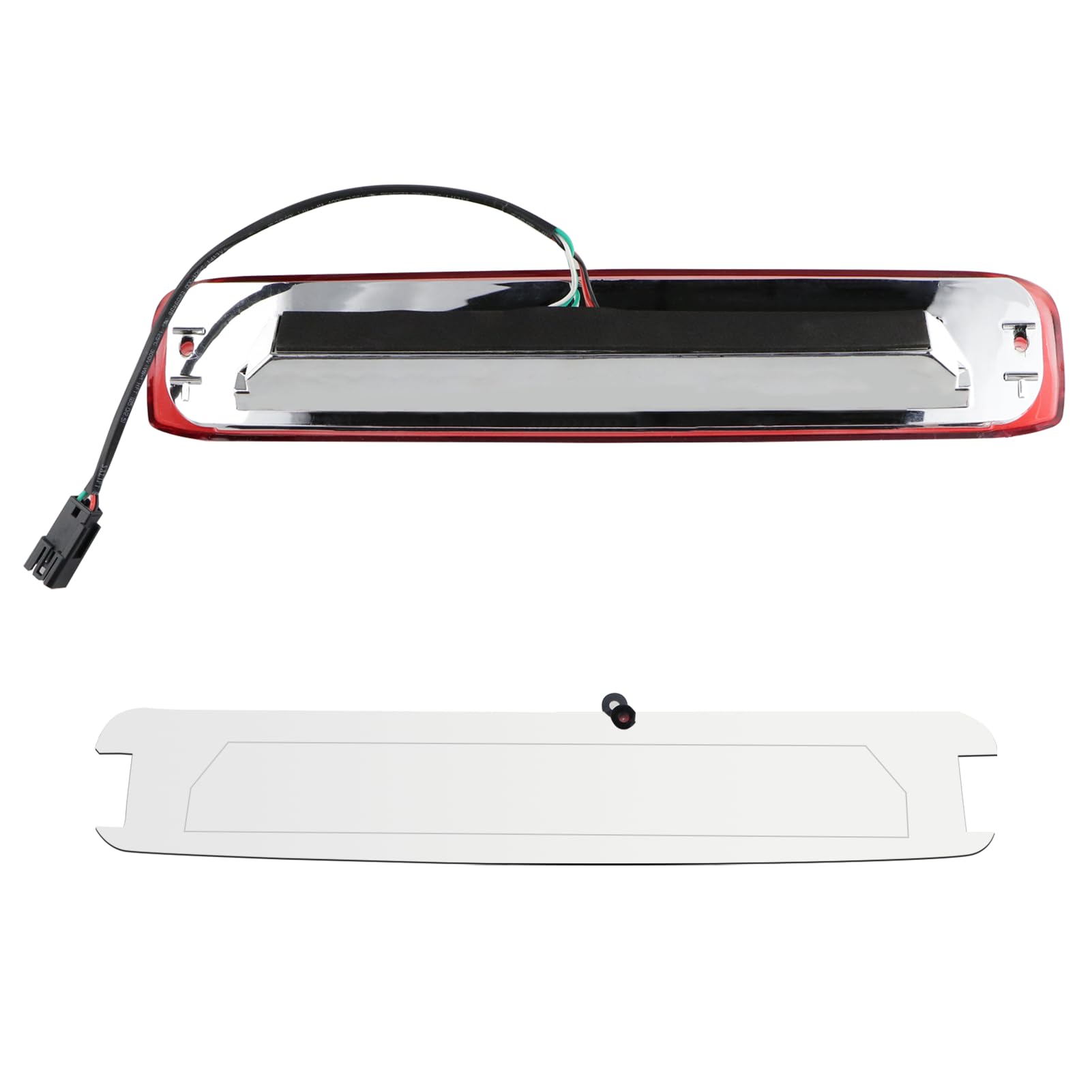 Tresound red lens detail enhances visibility with vivid color