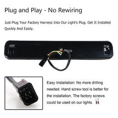 Compatibility with Chevy and GMC trucks for 3rd brake light upgrade