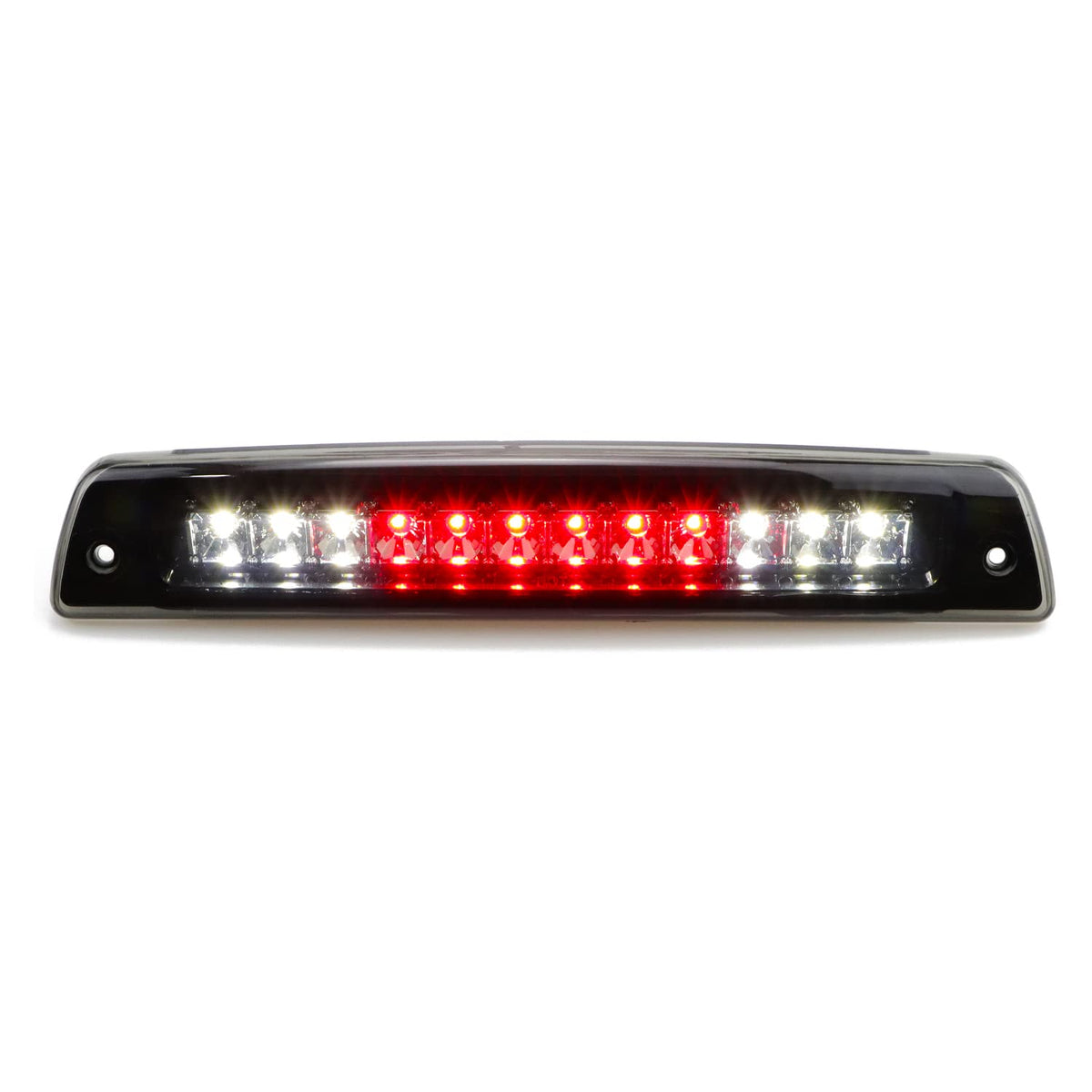 Tresound 3rd brake light for Dodge Ram with black smoked lens increases rear visibility.