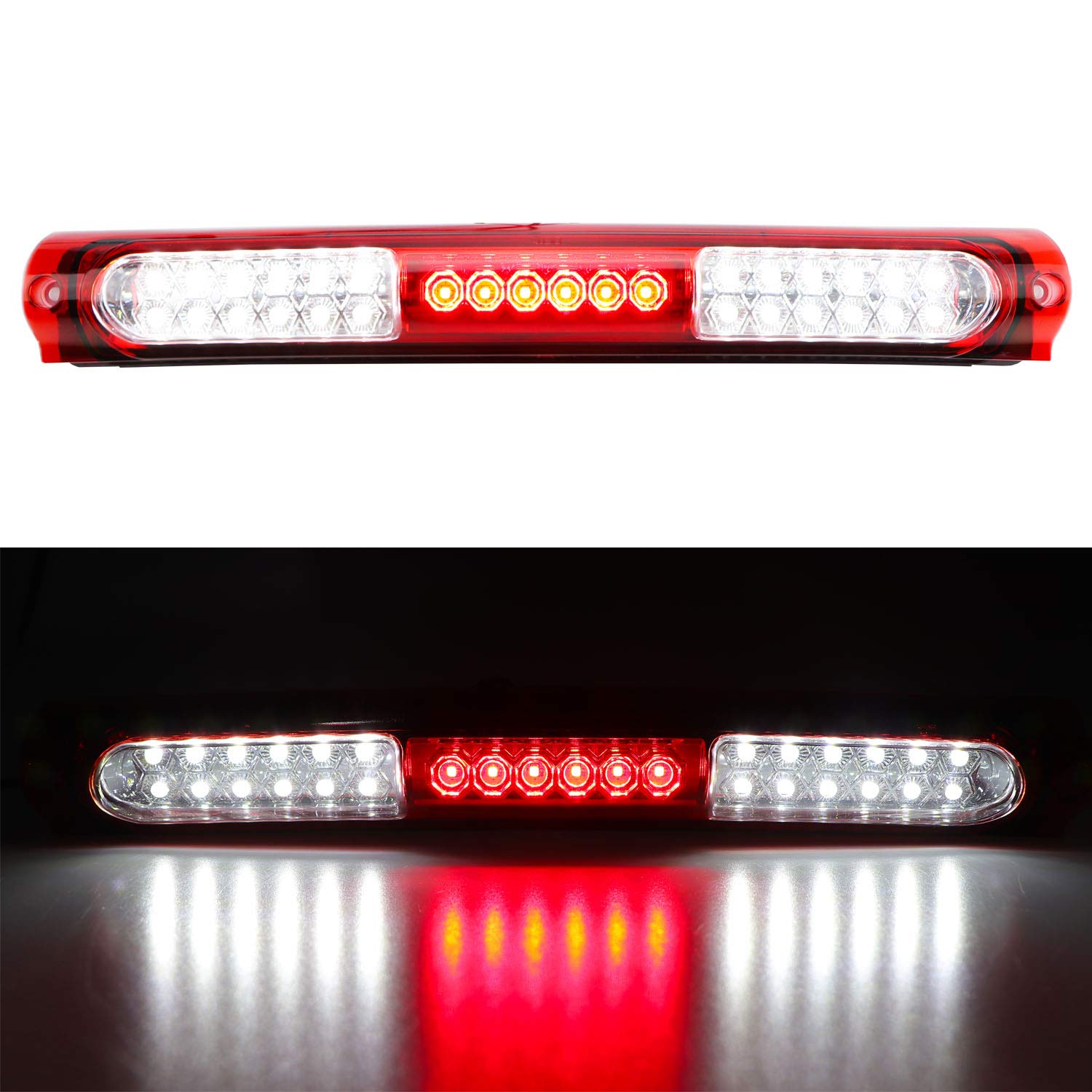 Tresound Ford F-150 1997-2003 3rd brake light LED for improved rear visibility.