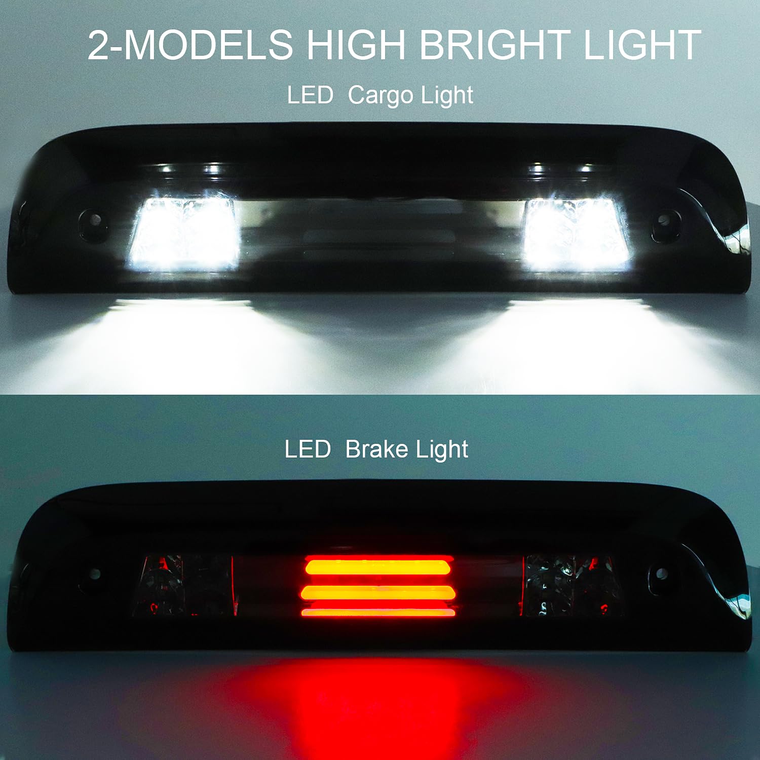 Tresound LED 3rd brake light with chrome housing adds brightness and premium look