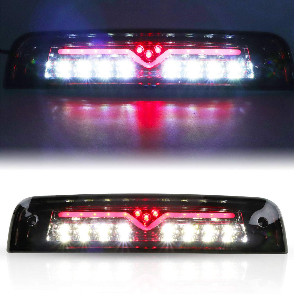 Tresound 3rd brake light for Dodge Ram — smoked side view enhances rear visibility.