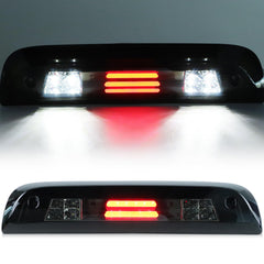 Tresound LED 3rd brake light with smoked lens enhances rear visibility on Silverado