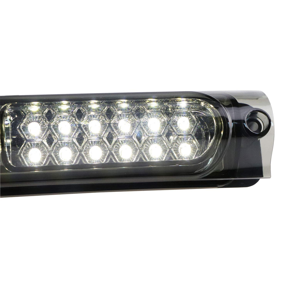 Tresound smoked lens LED bar enhances rear visibility with a stylish finish