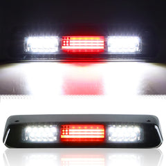 Tresound LED third brake light on Ford F-150 with smoked lens improving rear visibility