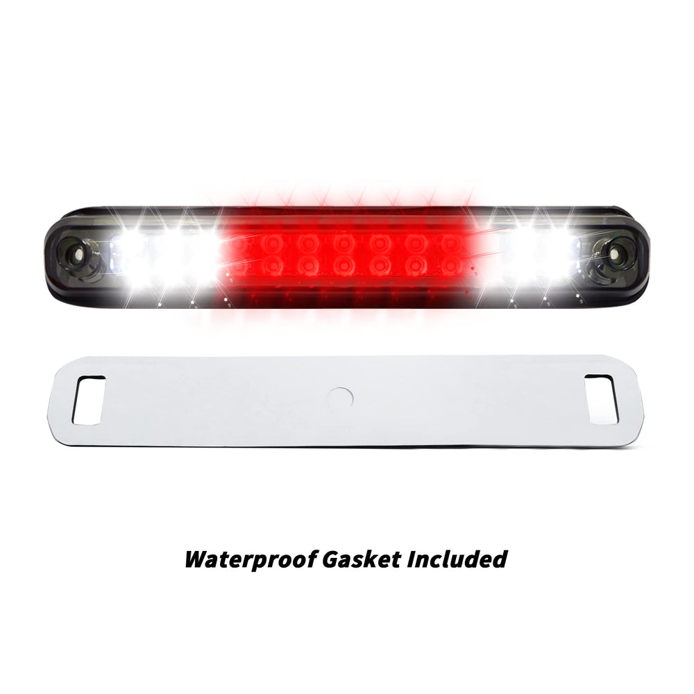 Tresound smoked lens enhances rear visibility while preserving a sleek look.