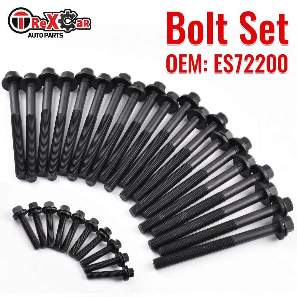 TREXCAR ES72200 cylinder head bolts for torque and seal