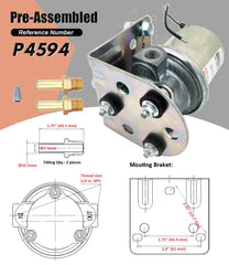 TREXFLOW TF P4594 specs show 12V and 6-8 PSI performance.