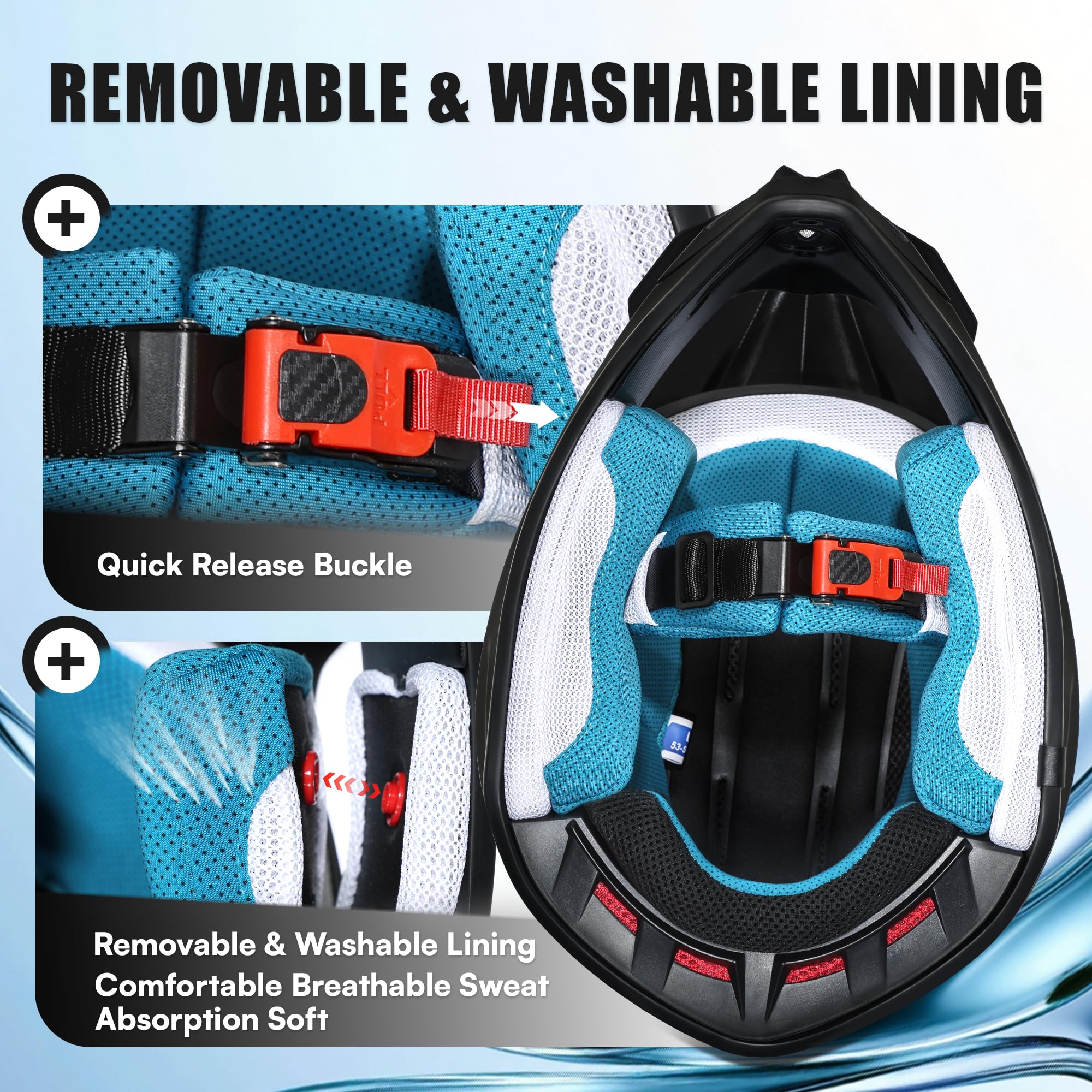 Triangle goggles adjustable fit provides clear wind protection and comfortable vision.