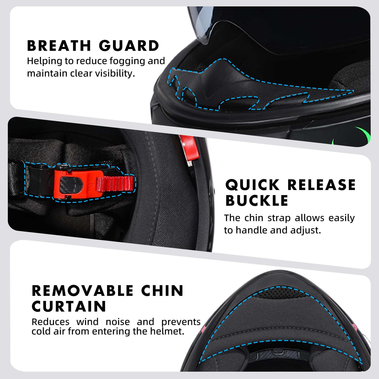 Triangle ventilated shell and removable liner keep you cool and refreshed on long rides.