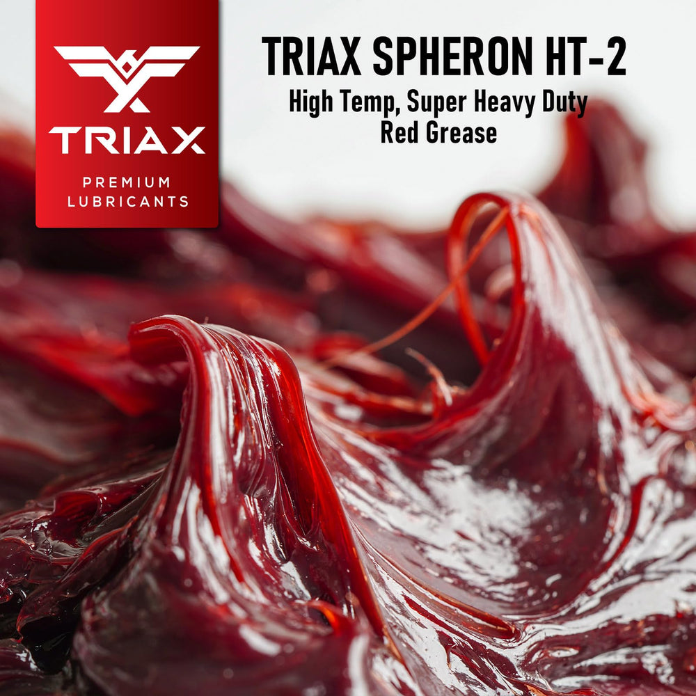 TRIAX Spheron grease demonstrates high‑temp performance for demanding components