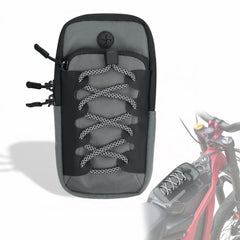 TRILVIX electric frame bag front cover keeps essentials within reach on off-road rides.