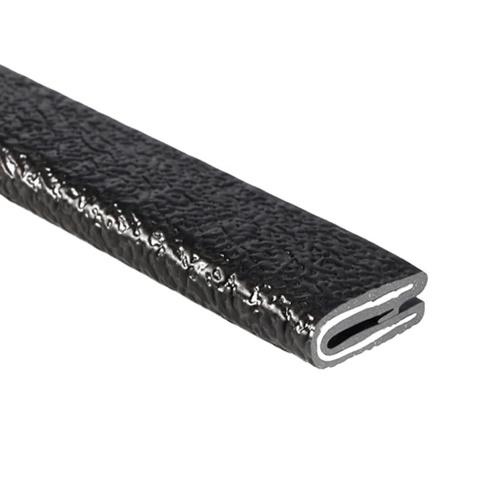 TRIM-LOK Edge Trim on a 1/16-inch edge showing a clean, secure finish for durable protection.