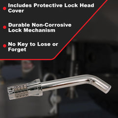 Trimax MAG200 58-pin lock for convenient keyless access and secure hauling.