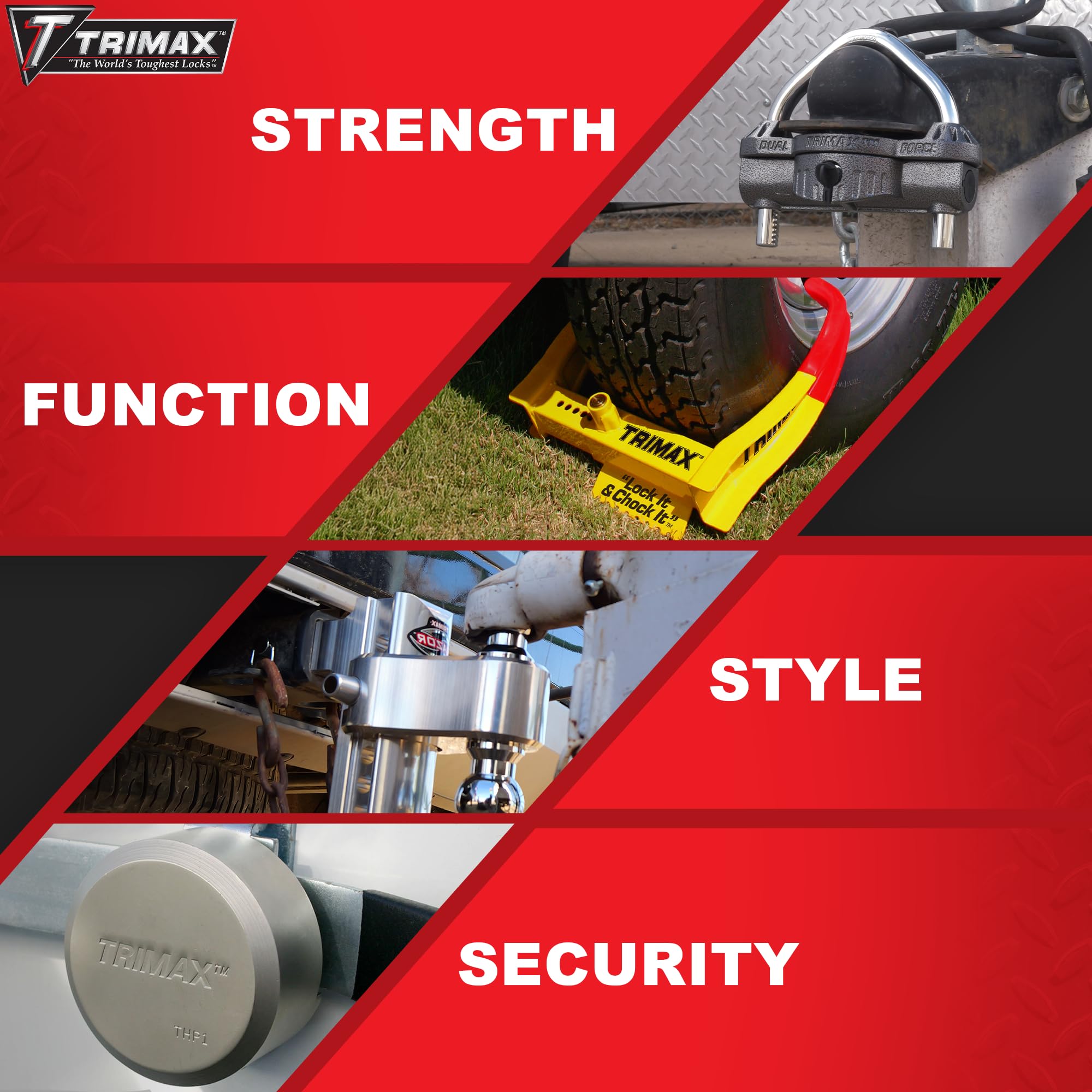 Trimax TCL65 weather resistant steel construction resists harsh conditions