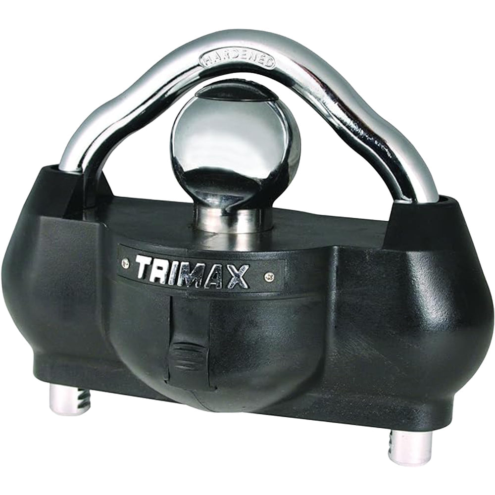 Trimax UMAX 100 trailer lock with dual force ratchet for added security