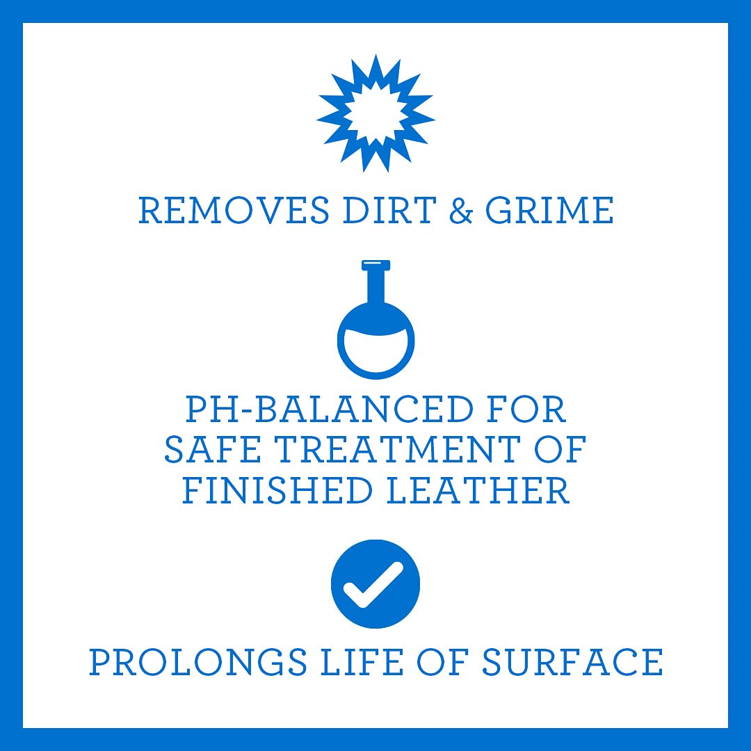 TriNova Leather Cleaner spray-on application on car seat for easy cleaning