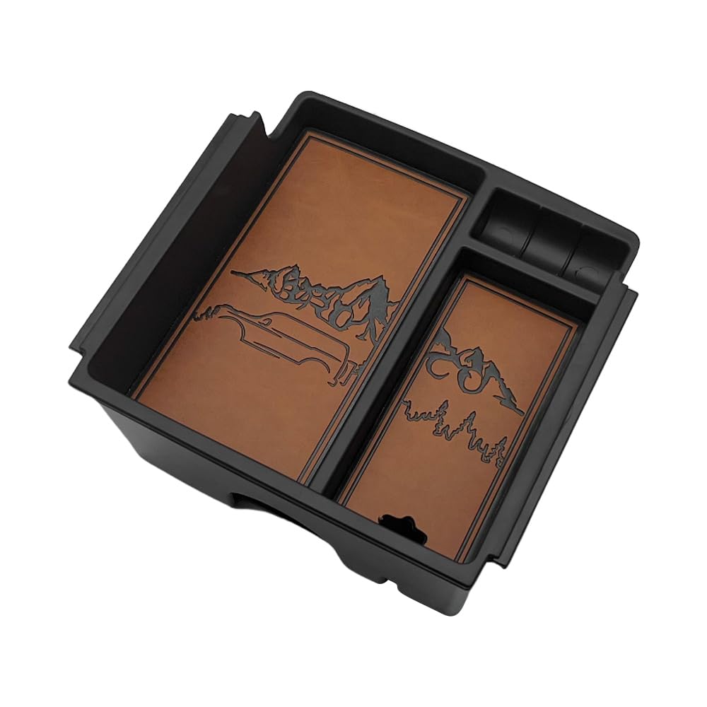 TripleAliners Bronco center console understorage for extra space