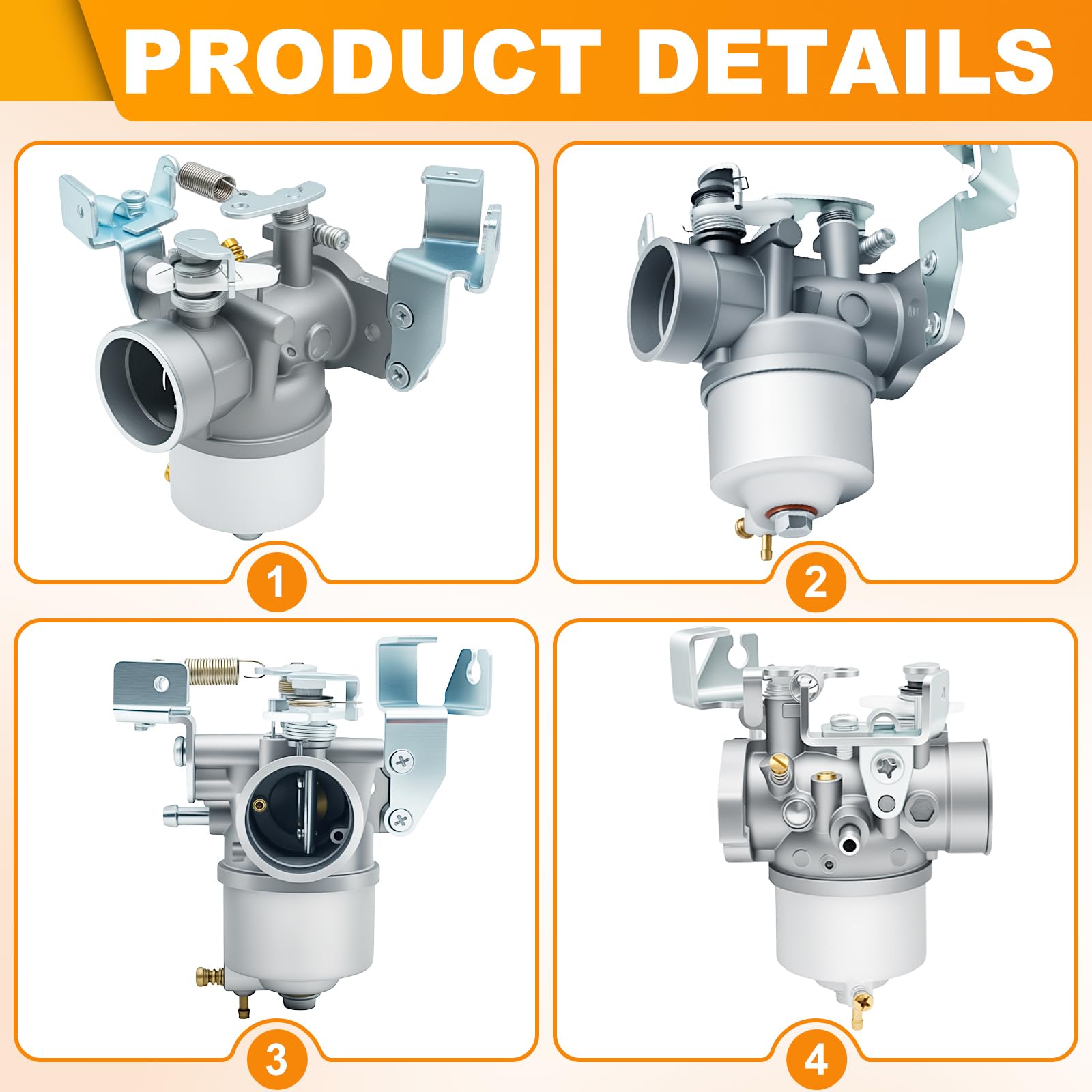 Gasket and fuel line components shown for straightforward replacement.
