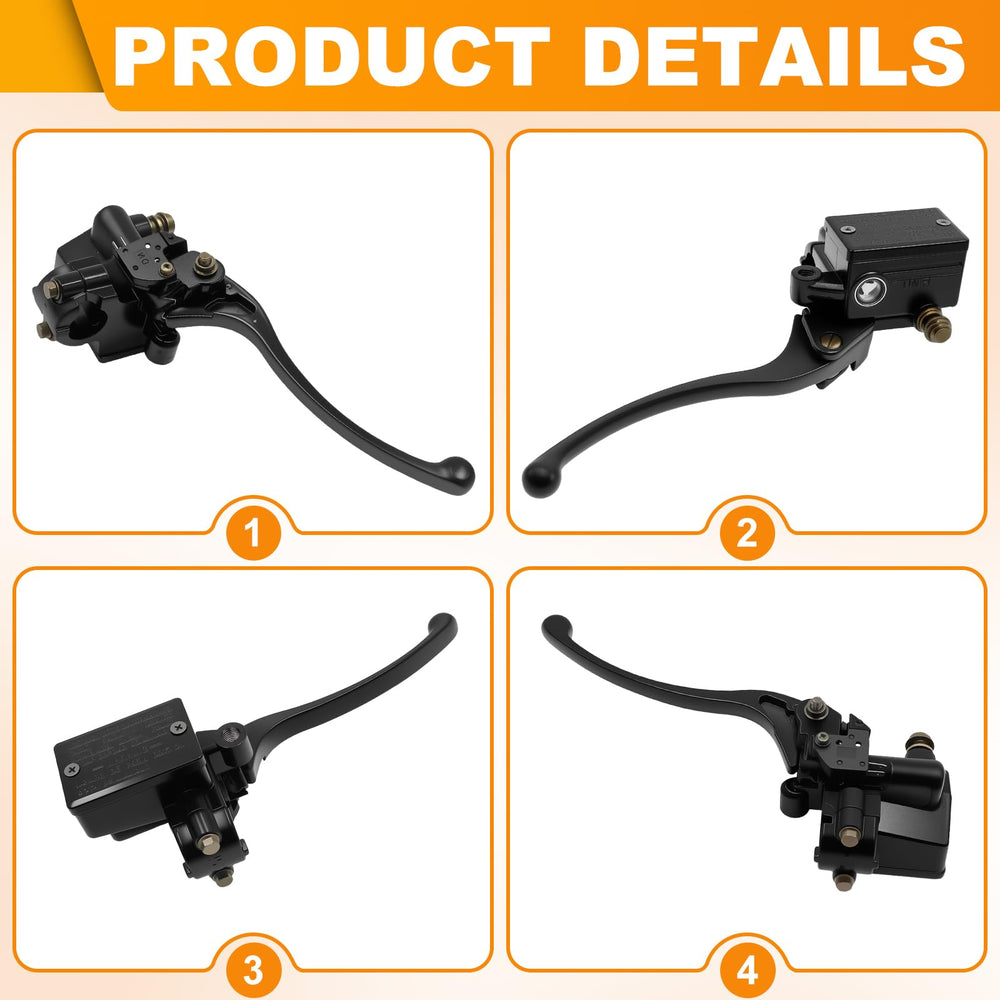 Triumilynn front-right brake master cylinder compatible with FourTrax models for steady braking
