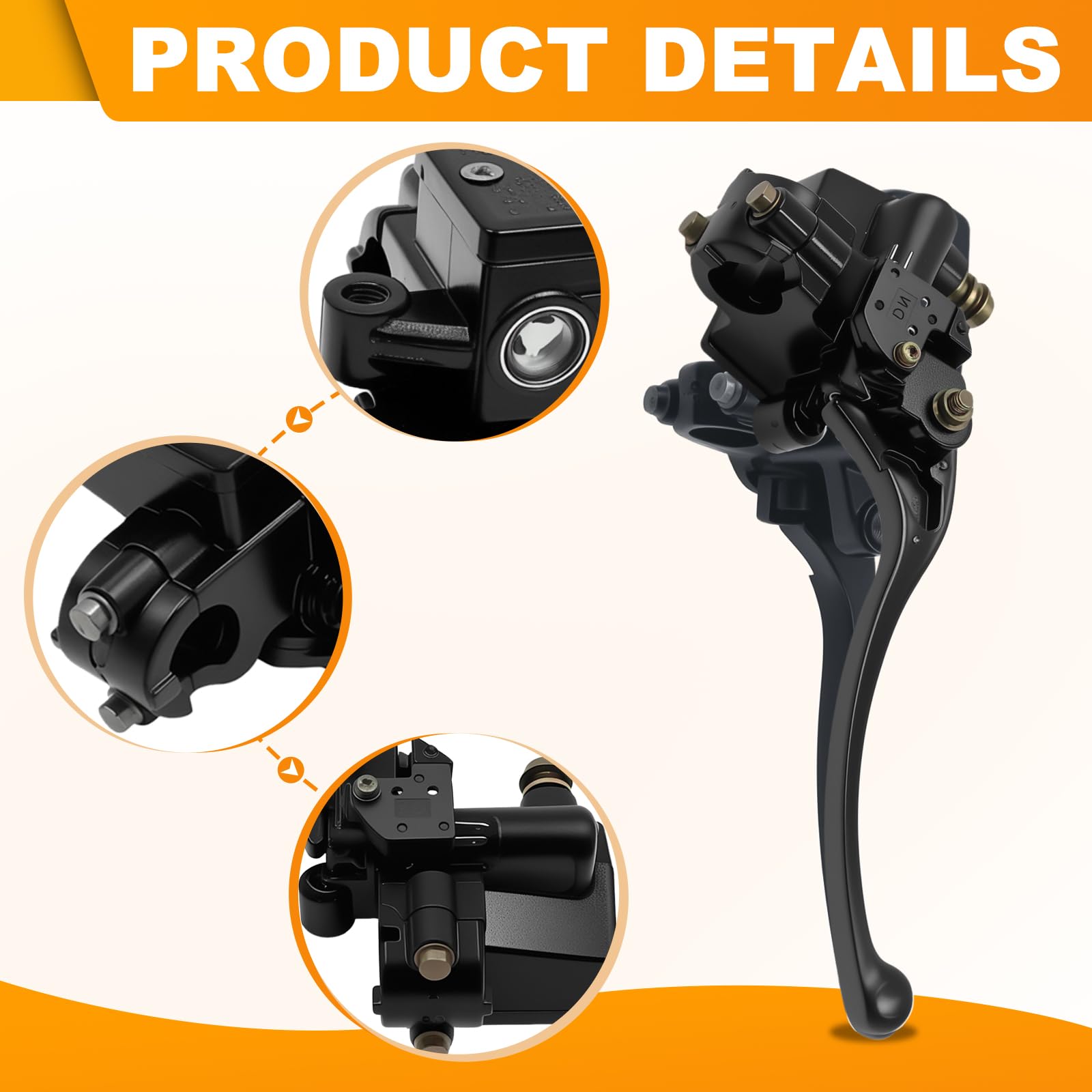 Triumilynn front-right brake master cylinder aids precise stopping on Sportrax ATV ranges