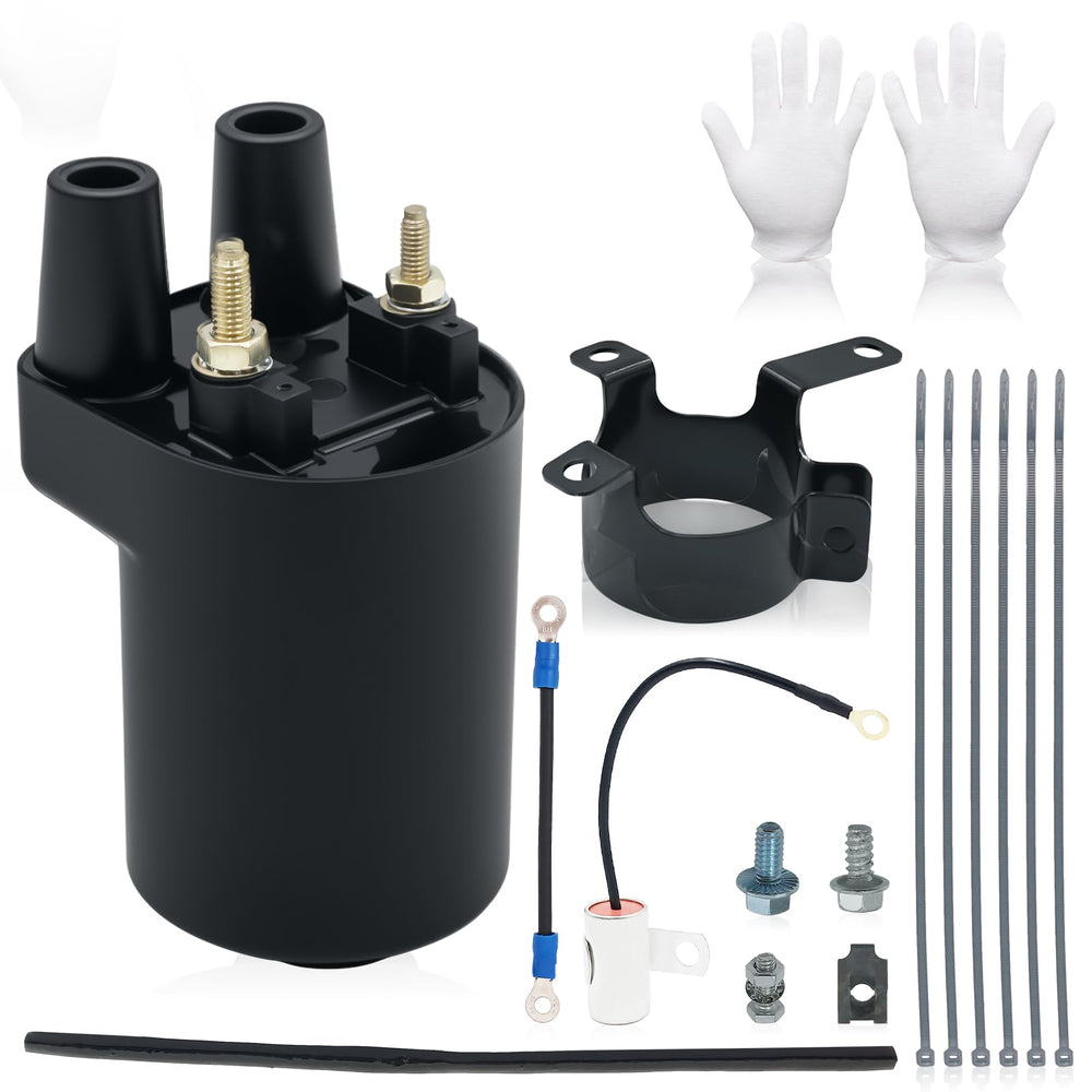 Triumilynn Onan 166-0820 ignition coil, front view, reliable ignition for compatible engines.
