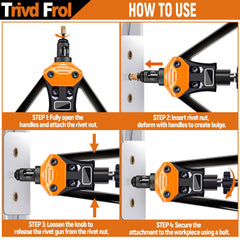 Trivd Frol 281pc nut assortment, ready for diverse projects