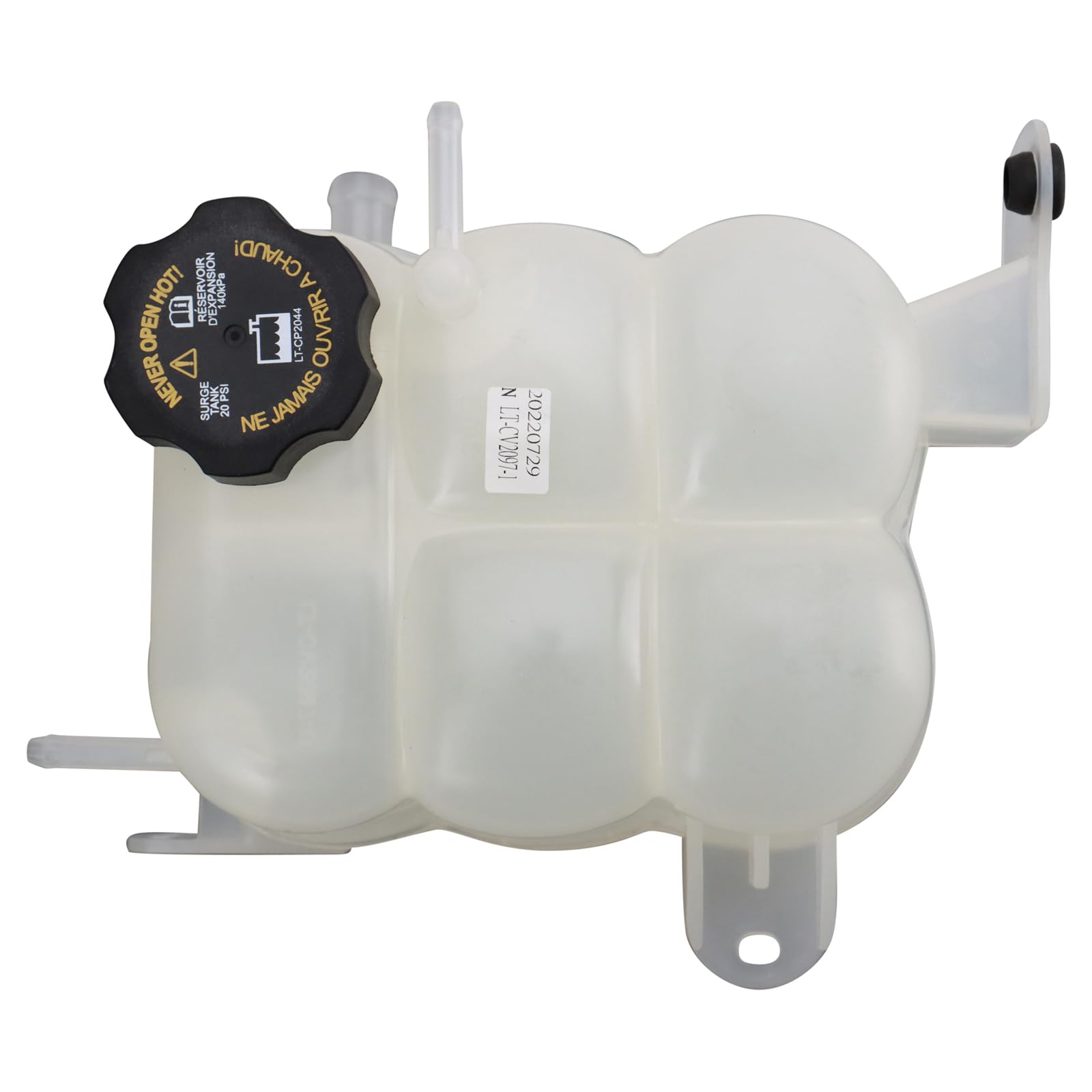 TRQ 6.6L gas engine reservoir fits GM trucks