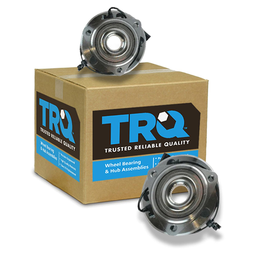 TRQ front driver side wheel bearing hub for Jeep Wrangler JK improves front-end reliability